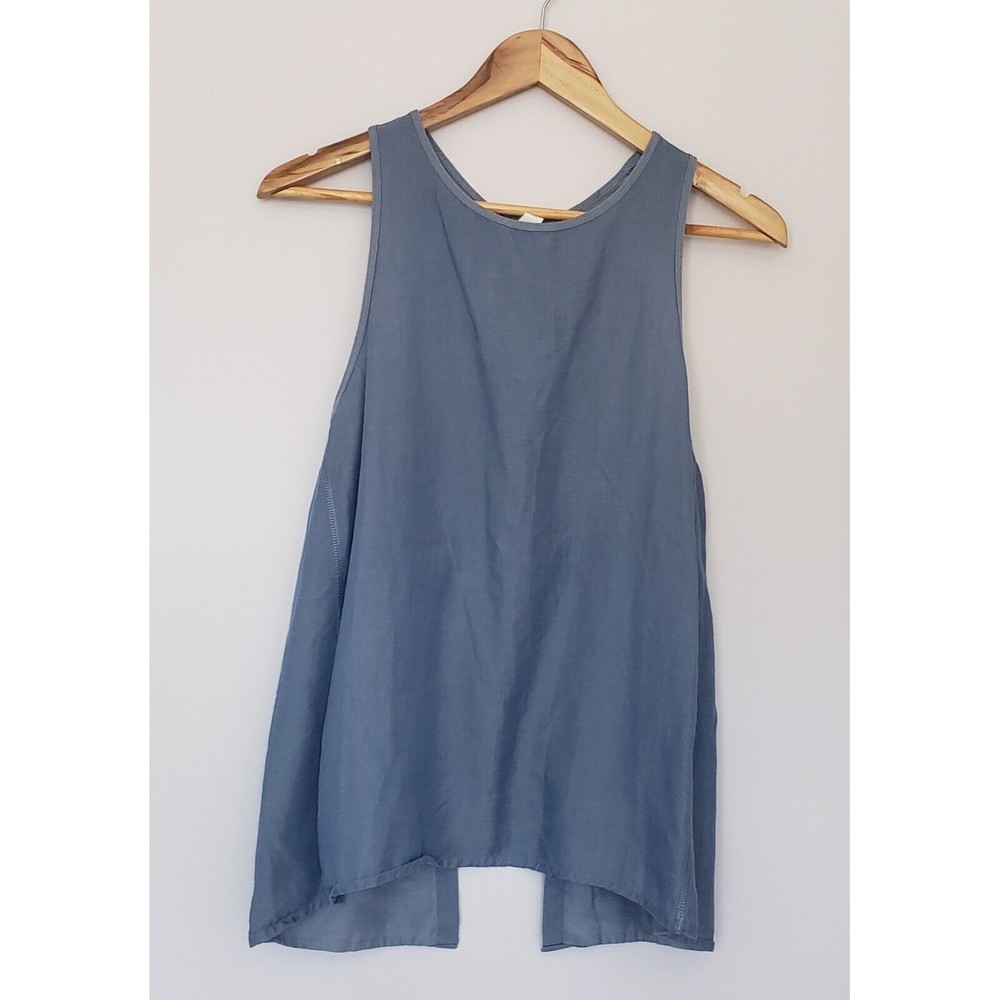 Lululemon Womens' Blue Tank Top Open Back Sleeveless Size 4